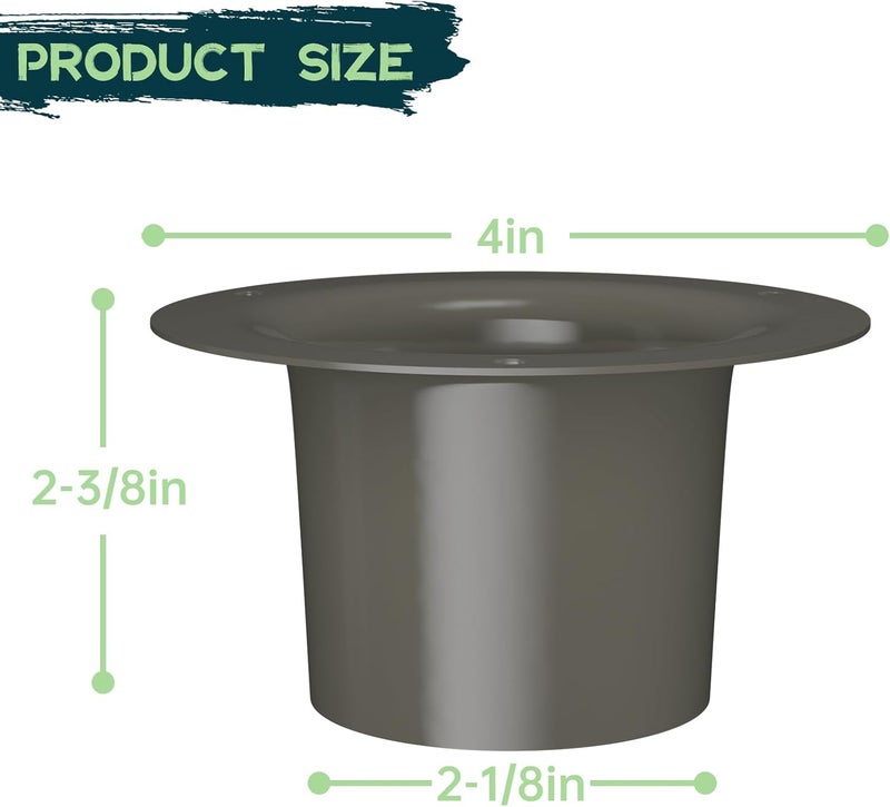 Highwild 12-Volt Deer Feeder Replacement Funnel - 2.5" Drop Funnel for Game Feeder - Image 3
